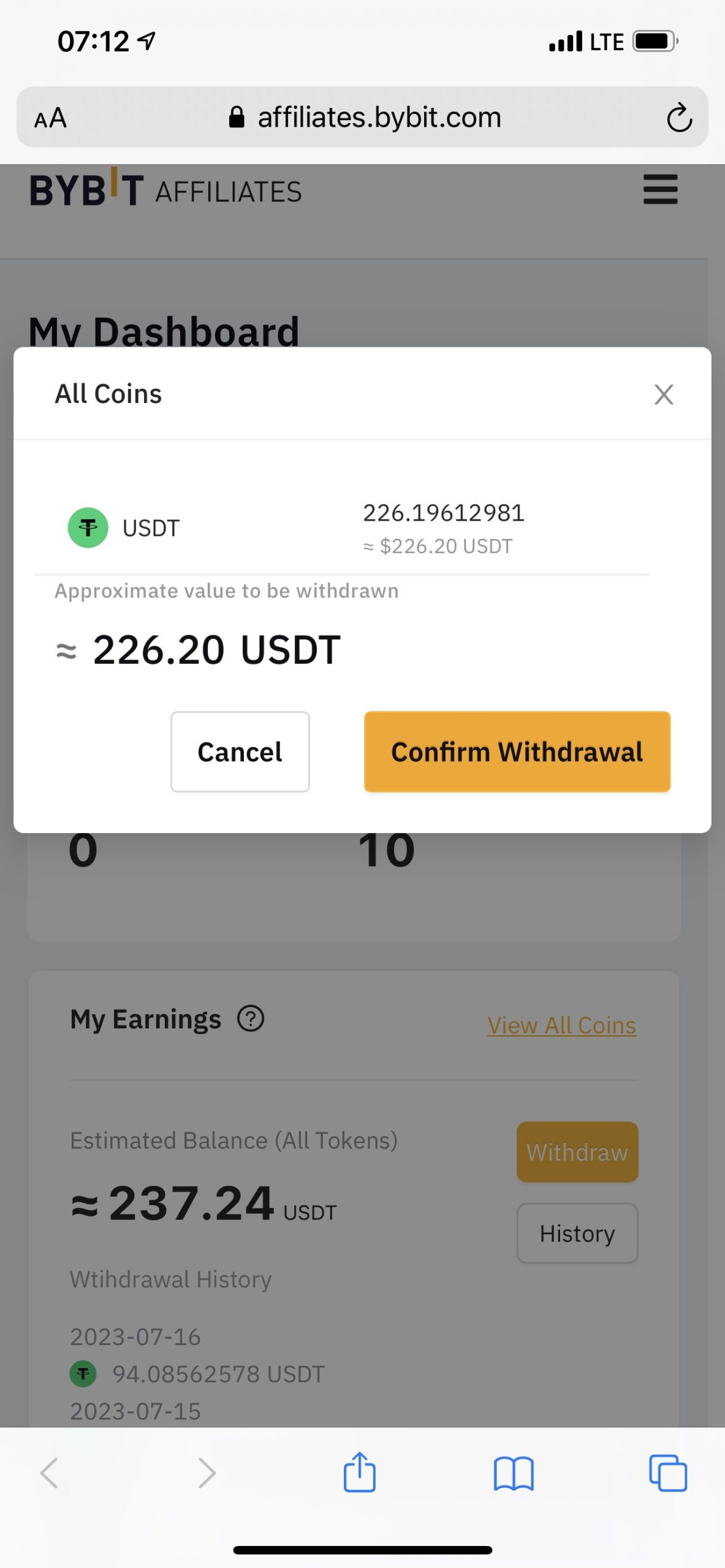 Affiliate Marketing với sàn Bybit