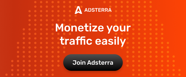 kiếm tiền với adsterra