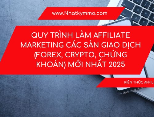 Quy trình làm affiliate marketing các sàn giao dịch (forex, crypto, chứng khoán) mới nhất 2025