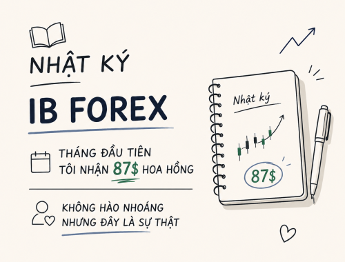 Nhật ký IB Forex Tháng đầu tiên tôi nhận 87 hoa hồng